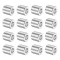 16pcs Aluminum Spacer 3 16 Id X 8 Od 17 32 Length 5 1x10x13 2mm Screw Standoff Bushing Plain Finish Unthreaded Round Metal For 