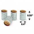 Dad Lion And Cub Tire Rim Wheel Aluminum Valve Stem Caps