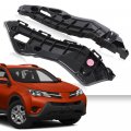 G-plus Front Bumper Support Spacer Retainer Brackets Rh Lh Compatible With 2013-2015 Toyota Rav4 525350r030 525360r030