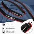 Compatible With Ford Contour Mercury Mystique 4pcs In-channel Window Deflector Rain Guard 35 Sun Roof Visor Dark Smoke