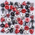 Rexka 20 Sets T30 Engine Splash Shield Guard Undertray Cover Screws Bolt Nut Clip Kit For Ford Focus Fusion Escape Explorer