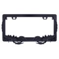 United Pacific 50115 Universal Black Die-cast Metal Scorpion License Plate Frame Holder For Cars Trucks Rvs Semi Car 