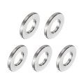 5pcs Aluminum Spacer 1 2 Od X 4 Id6 Length Screw Standoff Bushing Plain Finish Unthreaded Round Metal For 1 Screws Bolts And 