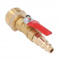 Oukens Brass Winterize Blowout Adapter 1 4in Quick Connect Plug And 3 Ght Thread Wintering Fitting Fit For Rv Yachts External