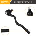 2-piece Fit For Bmw 320i 323ci 323i 325ci 325i 328ci 328i 330ci 330i Z4-2 Front Outer Tie Rod End Link
