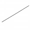 3mm Drilling Dia 250mm Length Hss Straight Round Shank Twist Drill Bit Black 