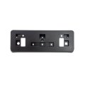 Front License Plate Bracket For Mitsubishi Outlander 2022 2023 Replacement Mi1068103 And 6430a402 Black Standard Plastic Frame 
