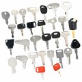 Neeseelily 30pcs Heavy Equipment Ignition Keys Set At195302 Ar51481 H800r Compatible With John Deere Dozer Backhoe Caterpillar