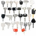 Neeseelily 30pcs Heavy Equipment Ignition Keys Set At195302 Ar51481 H800r Compatible With John Deere Dozer Backhoe Caterpillar