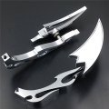 Smt-billet Alloy Arrow Custom Mirror Compatible With Kawasaki Ninja All Year Model Chrome B00rue31mi