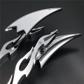 Smt-billet Alloy Arrow Custom Mirror Compatible With Kawasaki Ninja All Year Model Chrome B00rue31mi