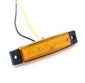 Pack Of 20 Ledvillage Pcs 3 8 6 Amber Side Marker Lights Trailer Rear Lamp Led For Trucks Cab Rv Light Yellow 