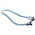 Qunqi 10packs Car T10 W5w Led Bulb Socket Wire Connector 