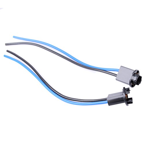 T10 W5w Led Bulb Socket Lamp Extension Holder Connector 12v Wedge Auto With 17cm Cable 10 Pack