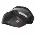 Motorcycle Helmet Riding Goggles Glasses With Removable Face Mask Fog-proof Warm Mouth Filter Adjustable Vintage Bullet Fight 