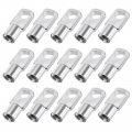 Gas Spring Strut M6x11mm Joint Fitting Female Threaded Connectors Steel Silver Tone 15pcs 