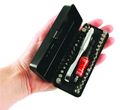 Wiha 74996 35 Piece Bit Ratchet Compact Storage Box Set