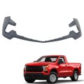 Front Upper Plastic Bumper Cover Primed Replacement For 2022 2023 2024 Silverado 1500 