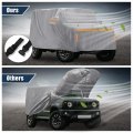 X Autohaux 1 Set Car Cover For Suzuki Jimny Jb64w Sierra Jb74w Outdoor Waterproof Sun Rain Dust Wind Snow Protection With