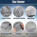 X Autohaux 1 Set Car Cover For Suzuki Jimny Jb64w Sierra Jb74w Outdoor Waterproof Sun Rain Dust Wind Snow Protection With