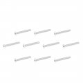 M4x35mm Flat Head Machine Screws Inner Hex Screw 304 Stainless Steel Fasteners Bolts 40pcs 