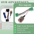 Gtpartes Original Car Radio System Added Amp Adapter Harness Fit For Gm Vehicles Chevy Camaro Colorado Silverado Gmc Canyon