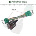 Radio System Added Amp Adapter Harness 71-2107 For Gm Chevy Camaro Colorado Silverado Gmc Canyon Yukon Sierra 1500 2500hd