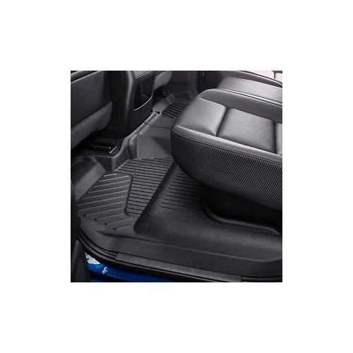 General Motors Second-row Interlocking Floor Liner In Jet Black