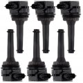 Ignition Coil Coils Pack Fits Uf341 C1258 5c10 For Volvo Xc90 9l004-2005 Xc70 2 5l 2003-2007 V70 2 C70 2 3l 1999-2004 1 Pcs