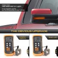 Vipmotoz Dark Smoke Smd Led Side Marker Parking Lamp Assembly Pair For 2014-2019 Chevy Silverado Gmc Sierra 1500 2500hd 3500hd