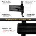Vipmotoz Dark Smoke Smd Led Side Marker Parking Lamp Assembly Pair For 2014-2019 Chevy Silverado Gmc Sierra 1500 2500hd 3500hd