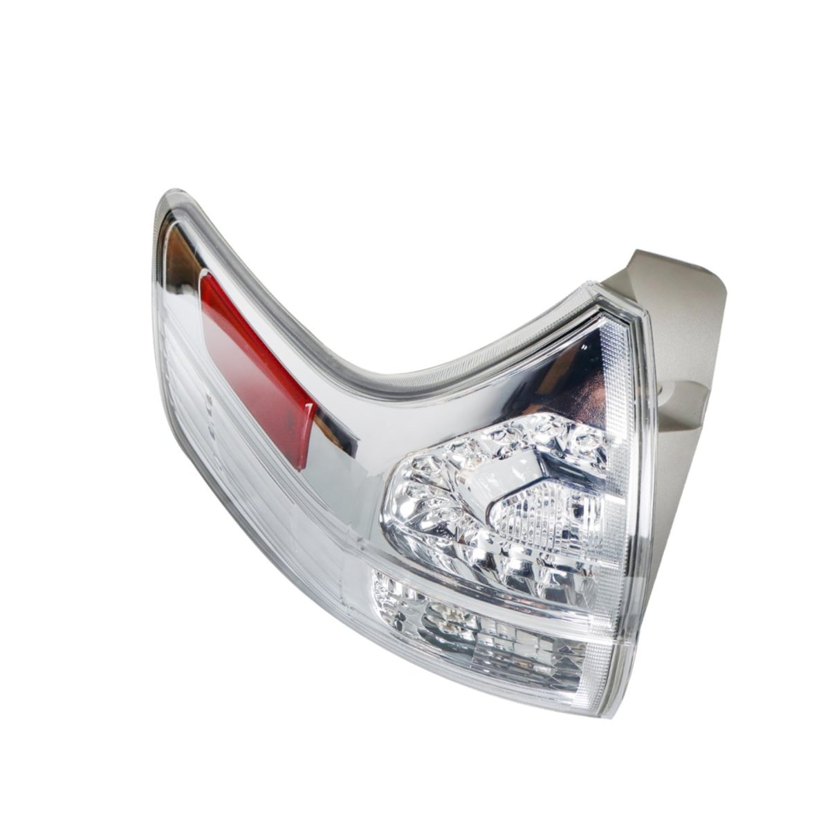 Outer Tail Light Assembly For Sienna 2011 2015 Left Driver Side Rear Lamp Replacement Chrome Housing Part Number 8156008040