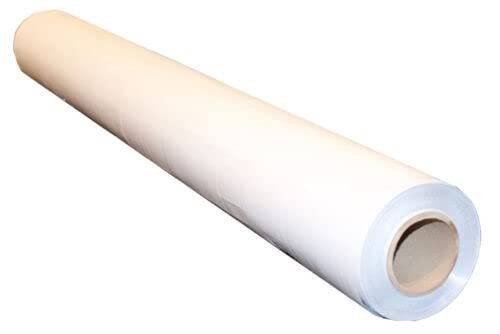 1000sqft Solid Vapor Barrier White Foil Reflective Insulation 52inch Wide