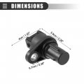Motoforti Camshaft Position Sensor For Hyundai Accent 1 6l L4 2006-2011 Plastic Metal 39350-29600 Black