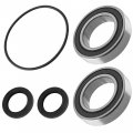 Caltric Rear Axle Carrier Bearing Kit Compatible With Kawasaki Tecate 4 Kxf250 1987-1988