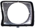 Black Single Headlight Door For 1978 1979ord Bronco F 100 F Series Fo2513102 Waterproof Front Assembly