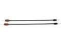 Red Hound Auto Two 2 Door Handle Release Cables 15 Inch For Chevrolet Gmc Silverado Sierra 2007-2013 Front Manual Locks Only