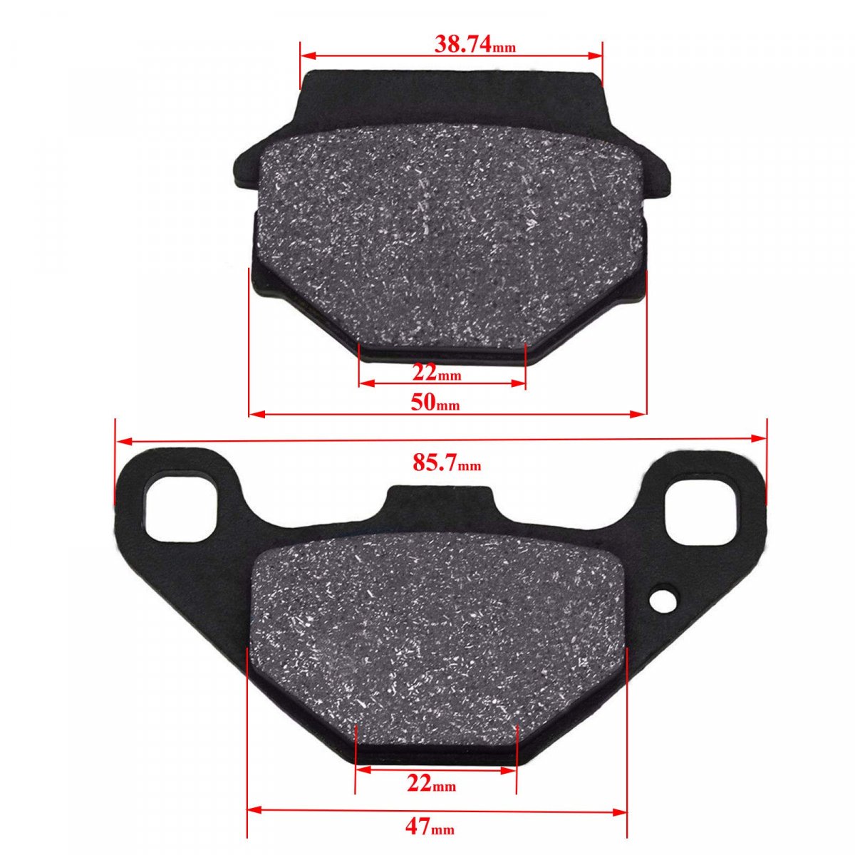 Glenparts Front Brake Pads For Kawasaki Gpz 400 R Zx D D3 D3a400 1985 1986 1987 Gpz 500 S Ex 500 B1-b5 Gpz500 1988-1992 1993