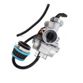 Motorcycle Carburetor 49cc 50cc Carb With Fuel Filter Replacement For Dd50e Mini Chopper Moped 79cc-100cc 