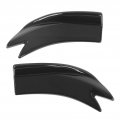 Fydun 1 Pair Rear Bumper Spoiler Universal Automobile Lip Diffuser Splitter Scratch Protector