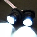 Hqrp High Power 4w White Car Truck Motorcycle Dirtbike Led Flash Strobe Lights Dc 12v With 4 Patterns Plus Sun Meter