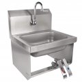 Faucet Valve Noncontact G1 2 Thread Pedal Antirust For Hospitals And Laboratories Canteen Single Temperature Knee