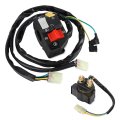 Handlebar Starter Relay Switch For Honda Trx450er 450er 2006-2014 35150-hp1-a03 35150-hp1-a02 35850-hp1-601
