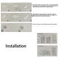 Auceli 2pcs Nonslip Car Pedal Pads Automatic Transmission Brake And Accelerator Covers No Drilling Vehicle Foot Treadle Set