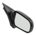 Passenger Side Door Mirror For Chevy Cavalier 1995 To 2005 Coupe Manual Adjust Paintable Non Folding Heated Gm1321148 22728847 