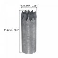 Uxcell 24 5mm Shank 45 Steel 2mm Dia Plum Dead Center Ejector Pin Drill Chuck With Tip For Mini Cnc Lathe Beads Machine