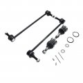 A-premium Set Of 4 Front Sway Bar Links Lower Ball Joint Compatible With Chrysler Town Country 2001-2007 Voyager 2001-2003