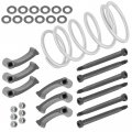 Caltric 6x Centrifugal Lever Set Weights And Spring Compatible With Can-am Renegade 800 800r 2007-2008