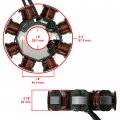 Caltric Stator Charging Coil Compatible With Kawasaki Klx110l 21003-0097 2010 2011 2012 2013 2014 2015-2023 12v
