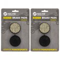 Niche Brake Pad Set For Yamaha Exciter Ii Le Venture Gt Phazer 89j-25911-00-00 Center Organic 2 Pack